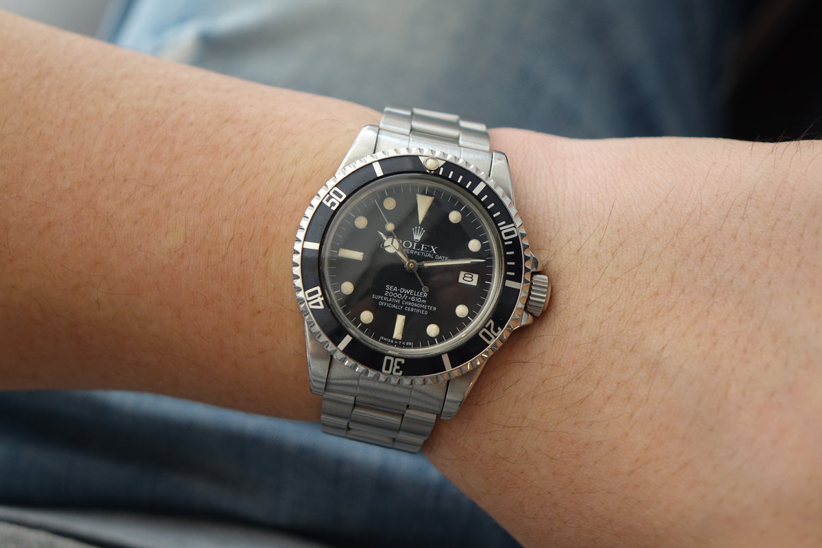 Rolex Sea Dweller 1665 great white full set