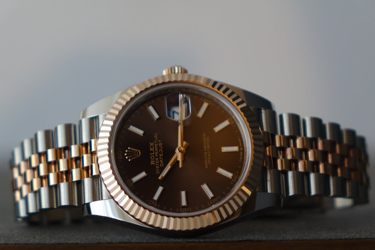 Rolex Datejust 41 126331 Everose Gold full set