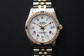 Rolex Datejust 31 68273G Diamond roman dial w original & custom bezel Watch only