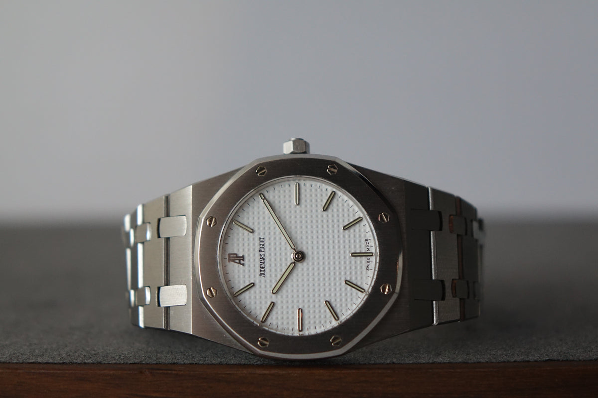 Audemars Piguet 56303ST white dial w Papers