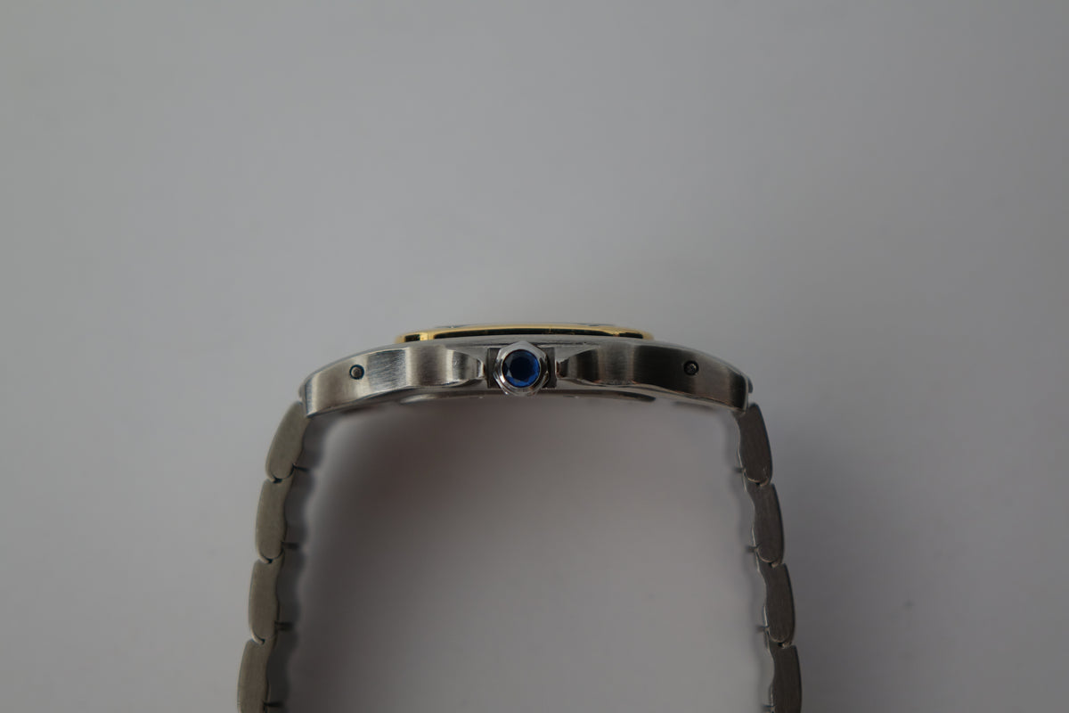 Cartier Santos Galbee 1057930 MOP dial watch only