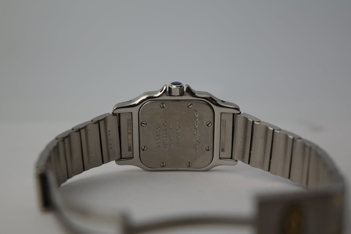 Cartier Santos Galbee 1057930 MOP dial watch only