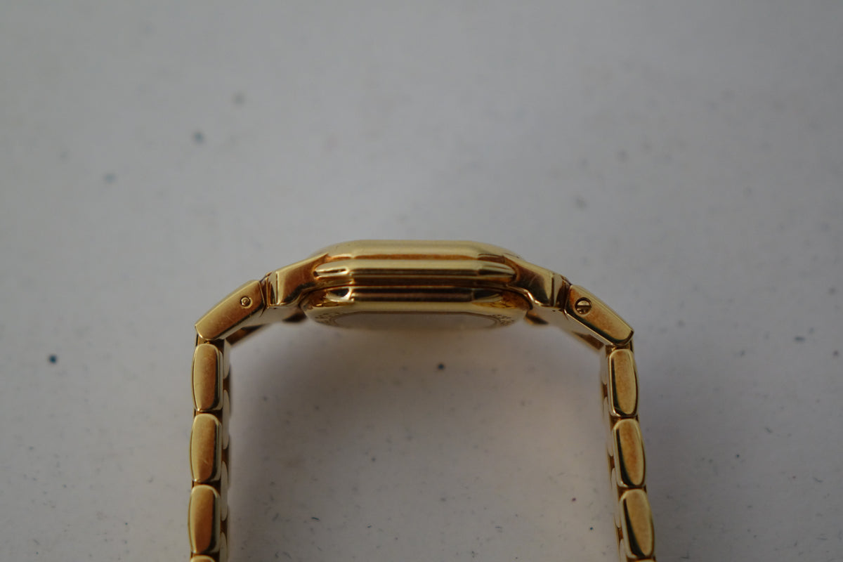 Daniel roth ladies mop dial gold bracelet watch only