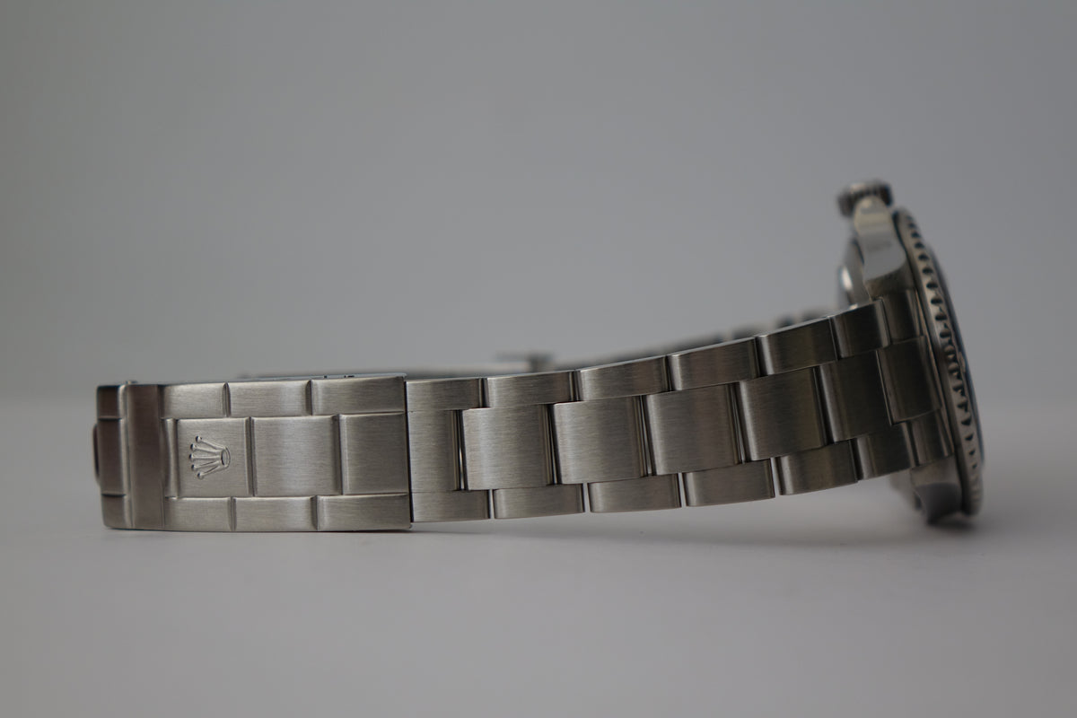 Engraved rehaut Chapter ring Rolex Submariner Date 16610LN full set