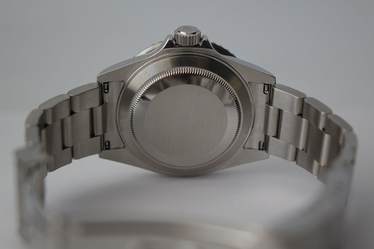 Engraved rehaut Chapter ring Rolex Submariner Date 16610LN full set