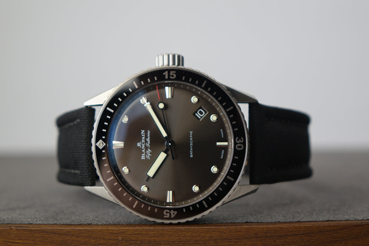 Blancpain Bathyscaphe Fifty Fathom 5000-1110-B52A full set