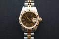 Rolex Datejust 26 69173 Houndstooth dial with custom diamond bezel and original bezel fullset