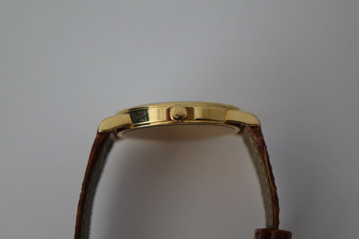 Rolex Cellini Classic 31 5115/8 18K YG MOP dial