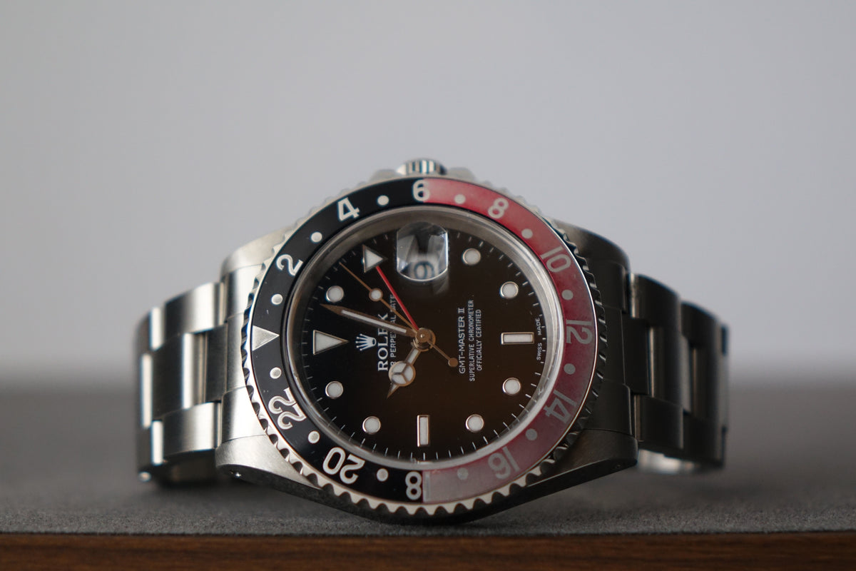 Rolex GMT Master 2 16710 Coke faded bezel full set