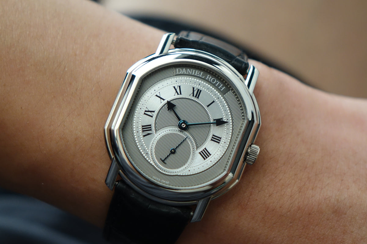 Daniel Roth small seconds N207 white gold large watch only – Wristime
