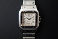 Cartier Santos Galbée 2319 LM Silver Indices Anniversary Dial