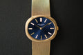 Patek Philippe Ellipse Blue dial 18k Gold 3581/1