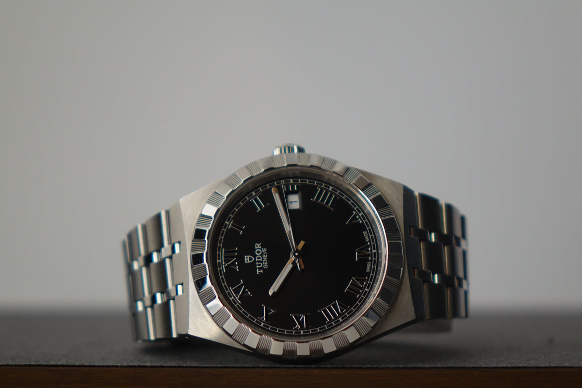 Tudor Royal 28500 black dial full set