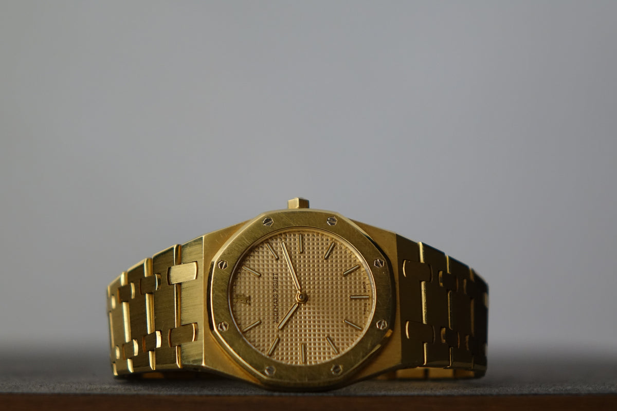 Audemars Piguet Royal Oak 56303BA MK1 Champagne dial ultra thin w papers