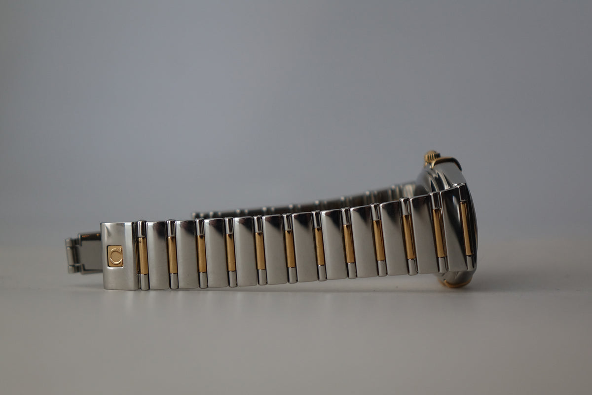 Omega Constellation 1391.71.00 Half Gold Mother Of Pearl full set