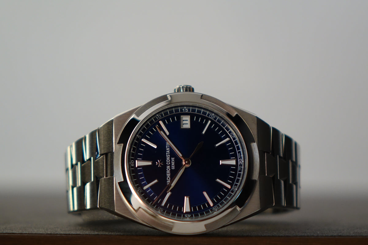 Vacheron Constantin Overseas 4520V/210A-B128 blue dial full set