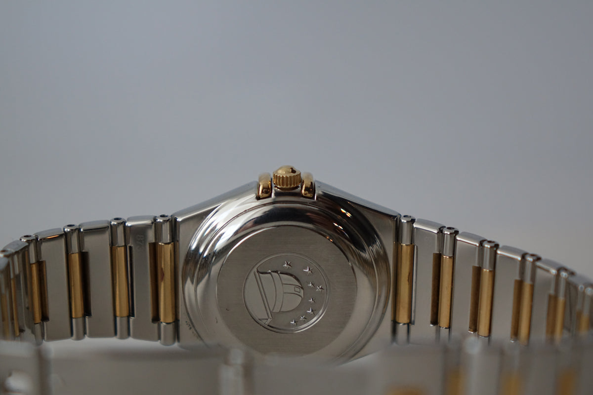 Omega Constellation 1391.71.00 Half Gold Mother Of Pearl full set