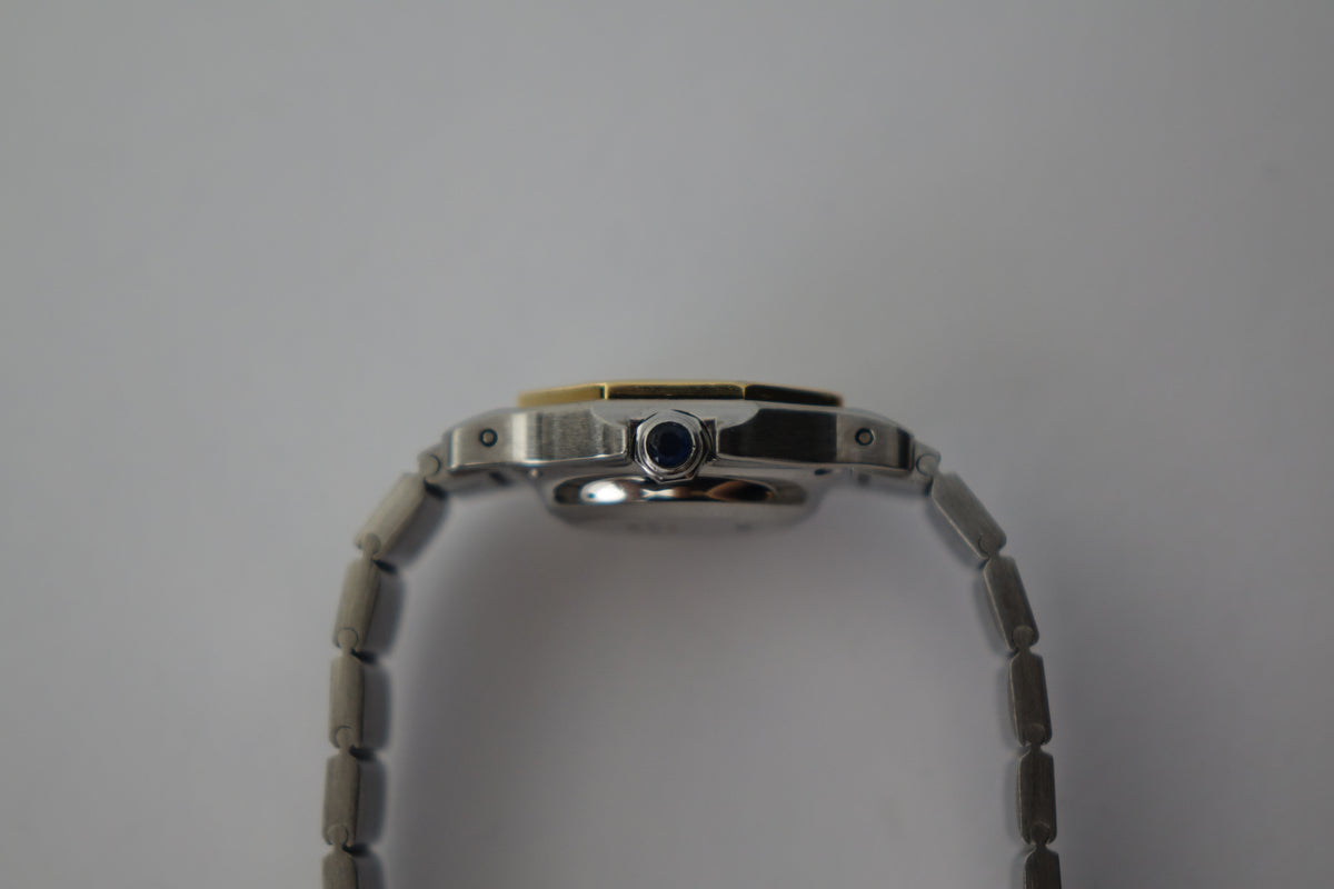 Cartier Santos Octagon 0907 half gold watch only