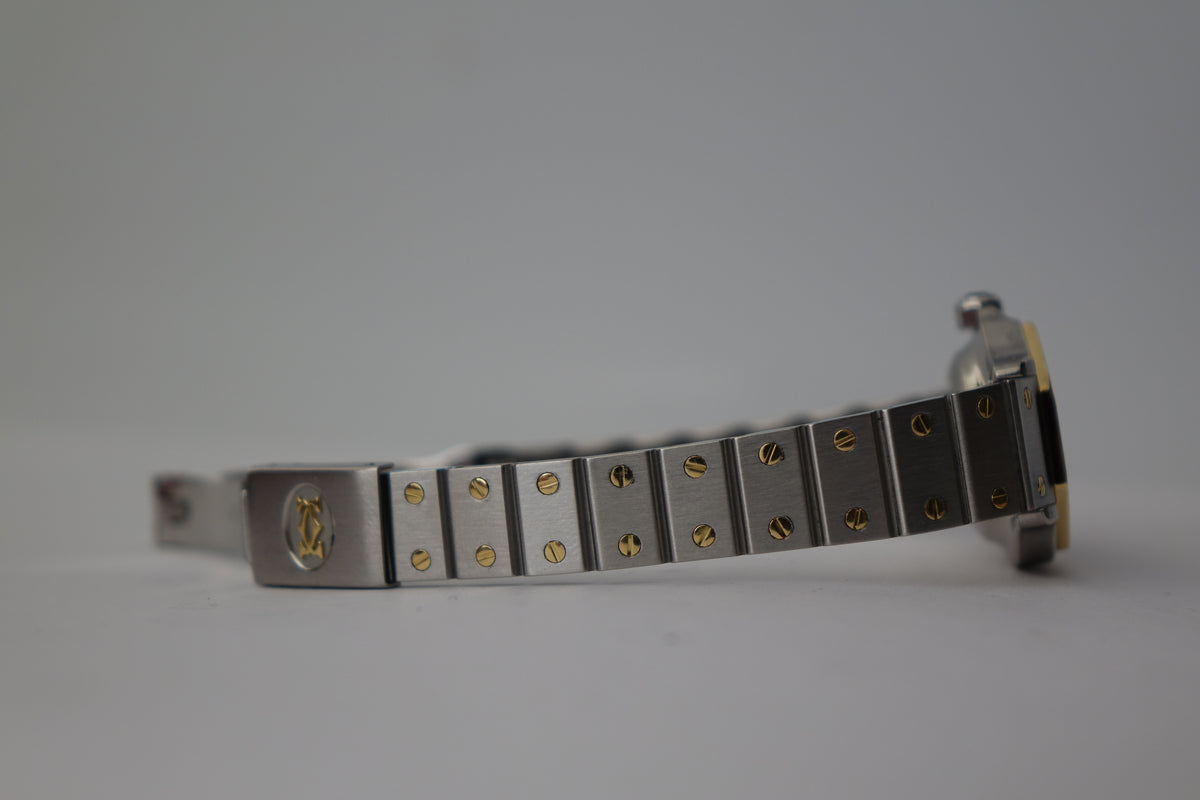Cartier Santos Octagon 0907 half gold watch only