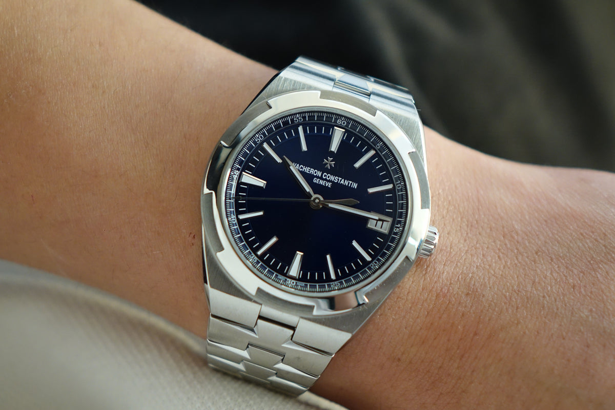Vacheron Constantin Overseas 4520V/210A-B128 blue dial full set
