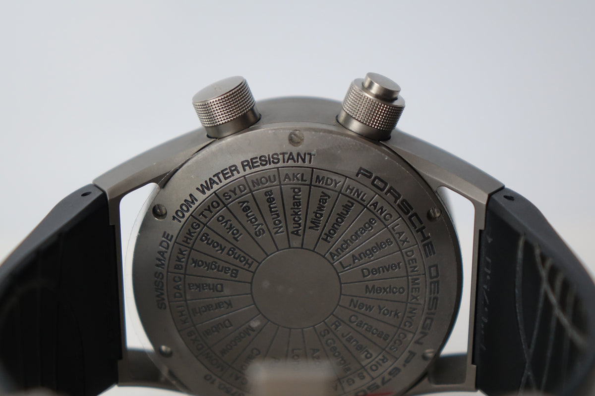 Porsche Design Worldtimer 6750.10.24.1180 full set
