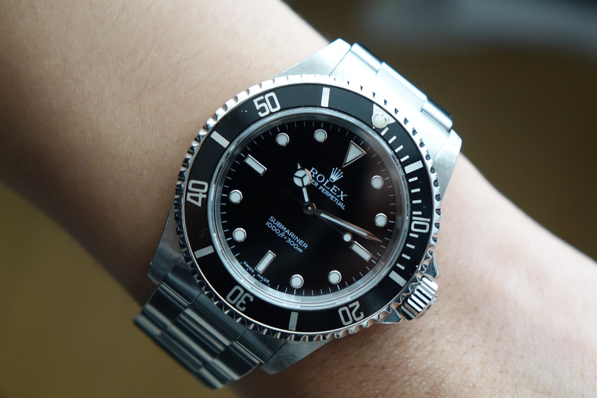 Rolex Submariner 14060M ND no date 2 liner full set