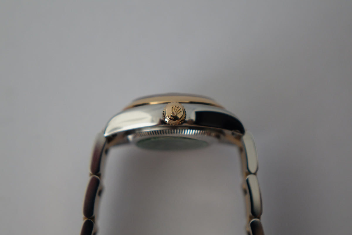 Unpolished Rolex DateJust 26 179161 rose gold full set