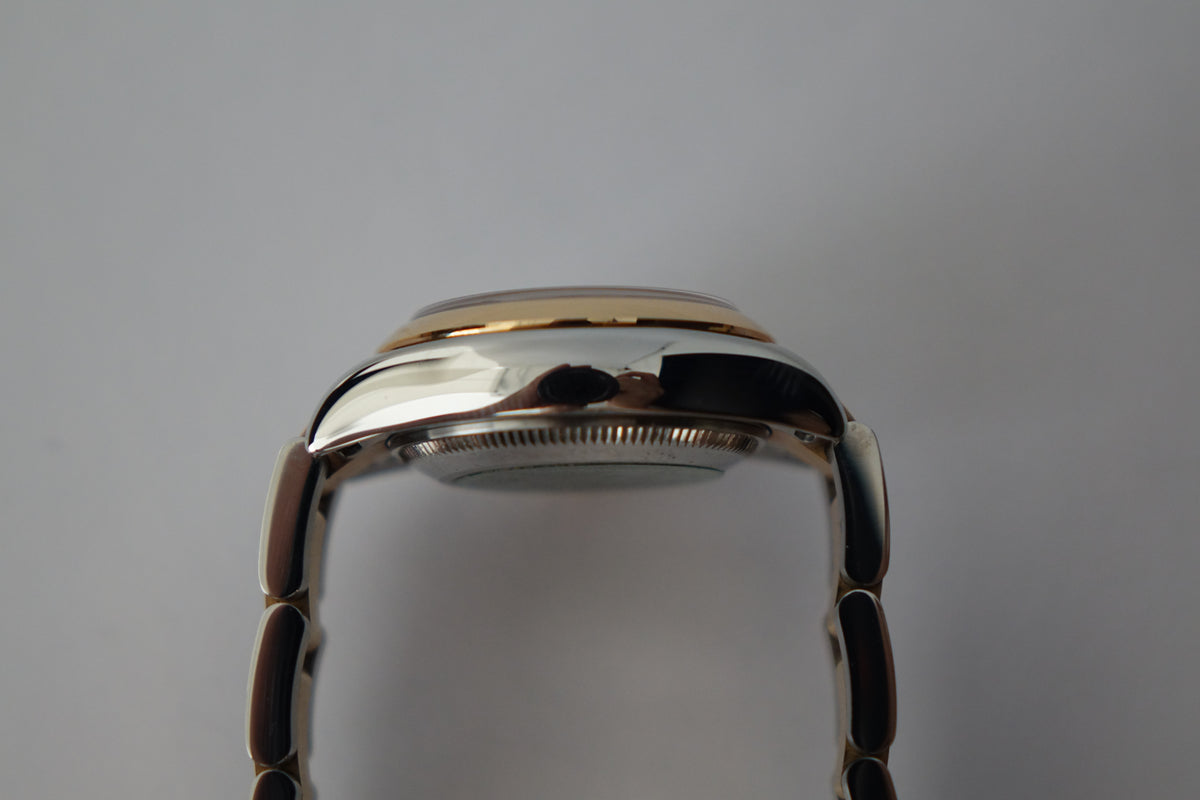 Unpolished Rolex DateJust 26 179161 rose gold full set