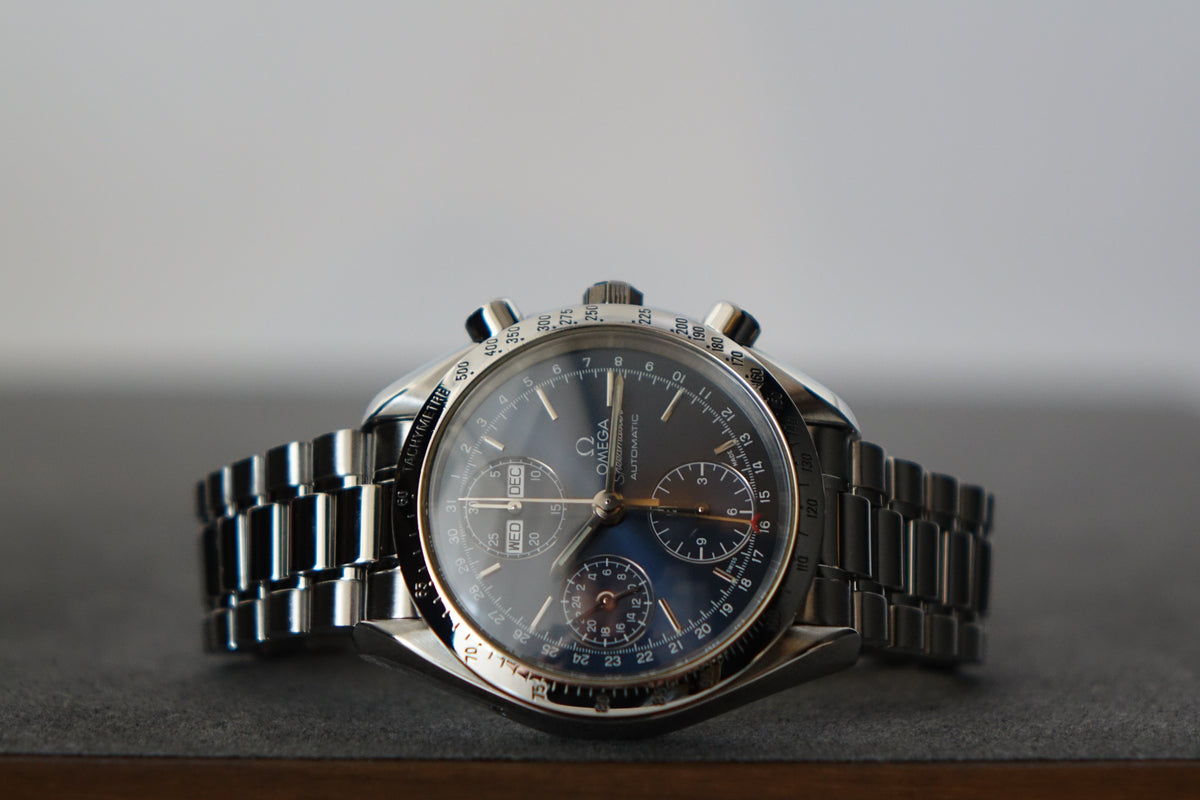 Omega Speedmaster 3521.80 blue daydate watch only