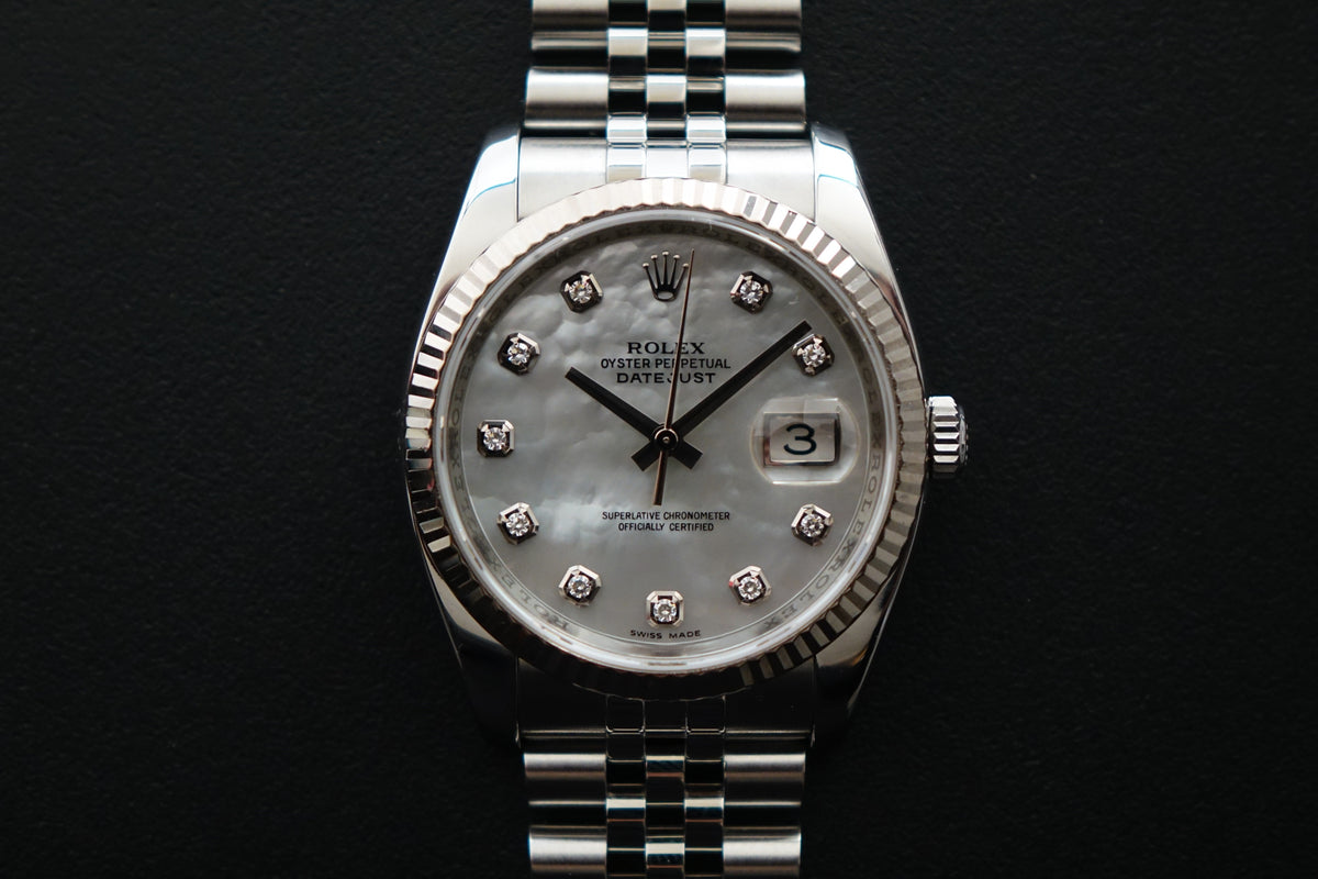Rolex Datejust 36 116234 MOP Dial watch only – Wristime