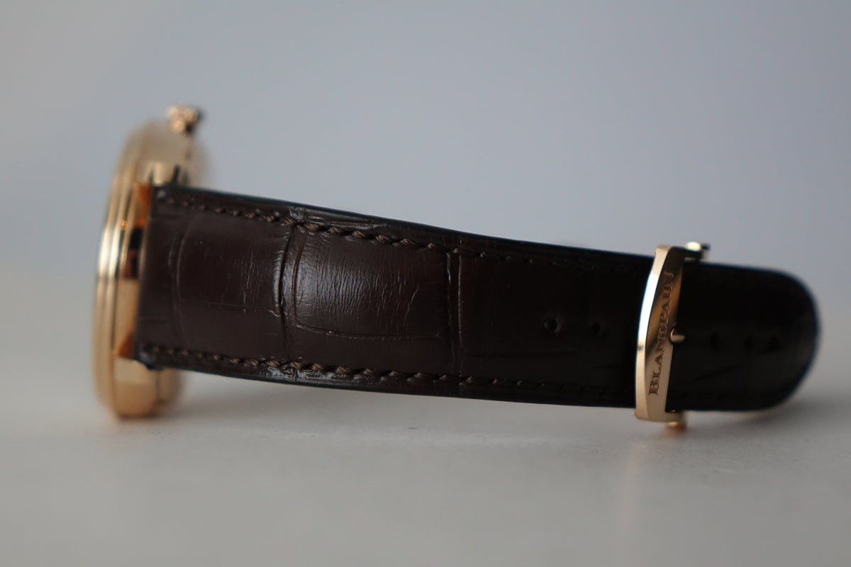 Blancpain Villeret Quantième Complet 6664 rose gold moonphase Full Set