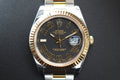 Rolex DateJust II 2 116333 black roman dial full set