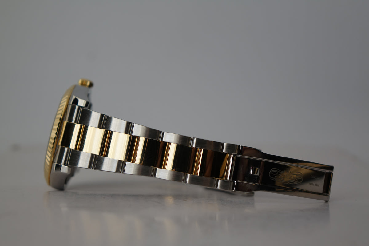 Rolex DateJust II 2 116333 black roman dial full set