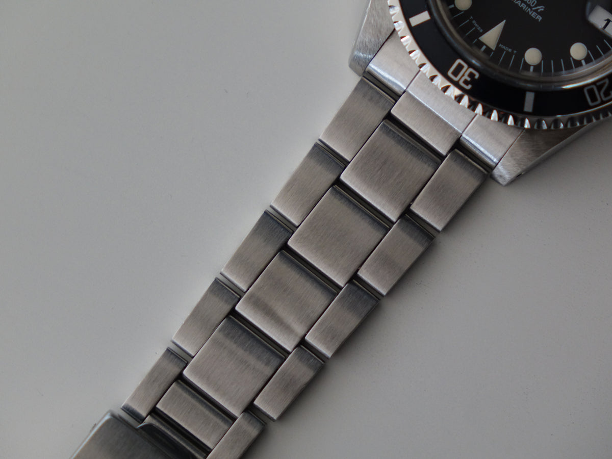 Tudor Submariner Date 79090 tritium black  Plexi glass matt dial vintage patina