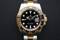 Rolex GMT master II 16713LN Half gold fullset