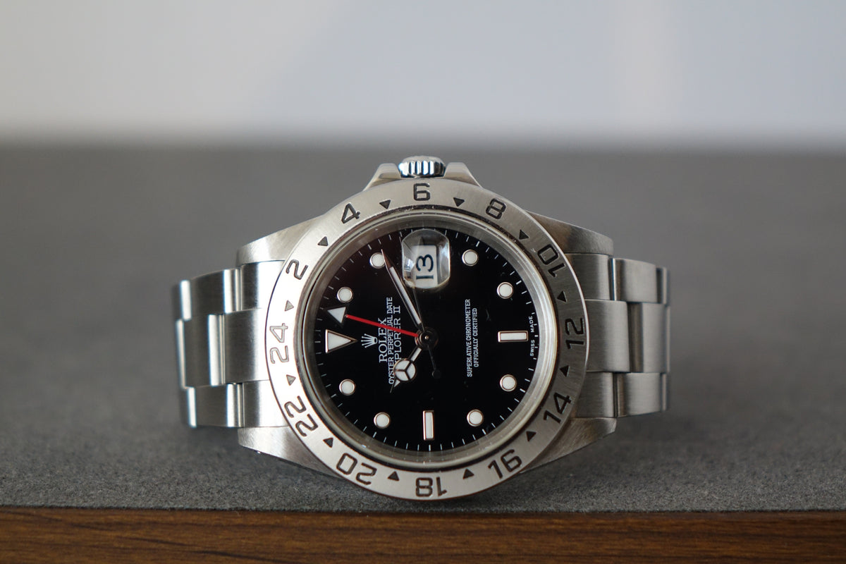 Rolex Explorer II 2 16570 black dial watch only