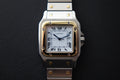 Cartier Santos Carree 2961 half gold watch only