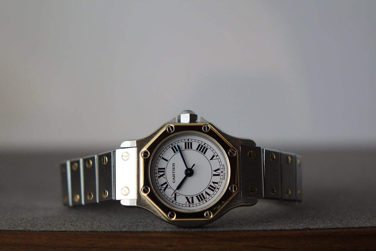 Cartier Santos Octagon 0907 HG watch only