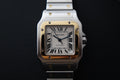 Cartier Santos Galbee XL 2823 half gold full set