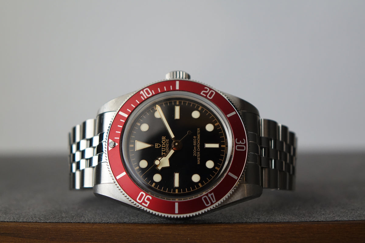 Unpolished 2024 Tudor Black Bay 41 M7941A1A0RU burgundy jubilee full set