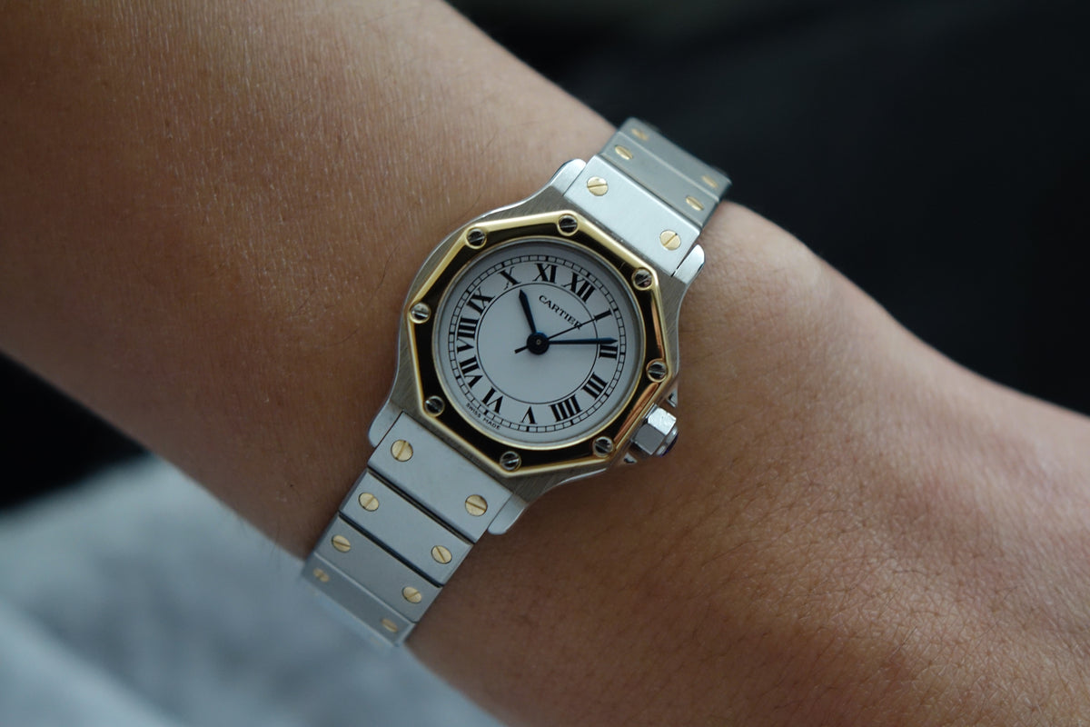 Cartier Santos Octagon 0907 HG watch only