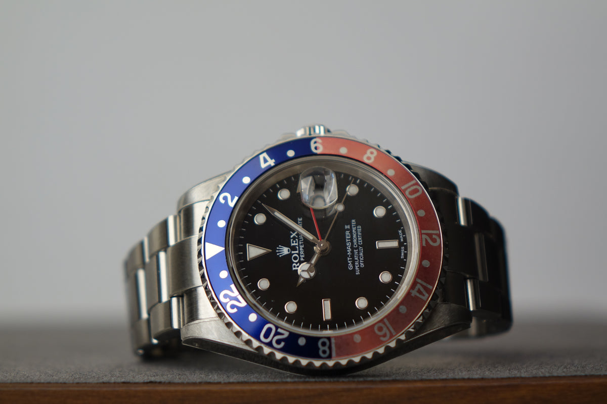 Rolex GMT Master 2 Pepsi 16710 full set