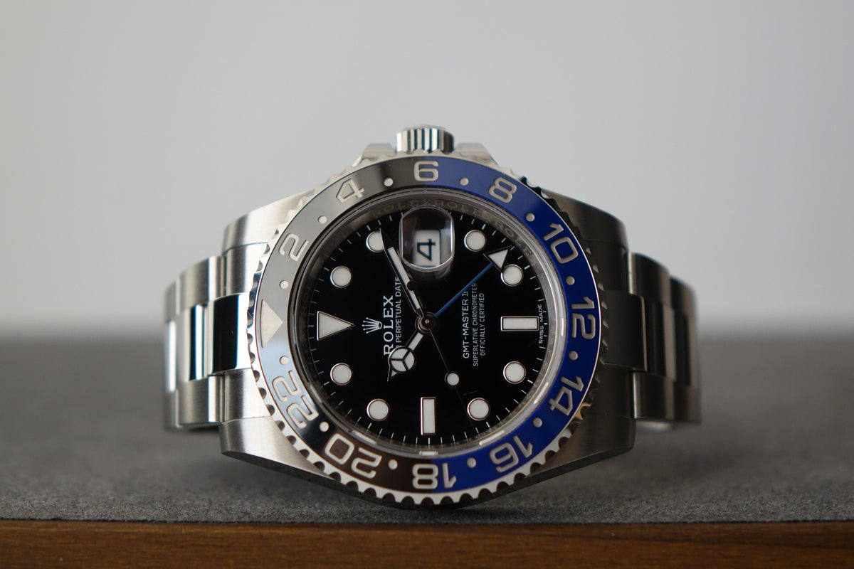 Rolex GMT Master II 2 116710BLNR Batman full set