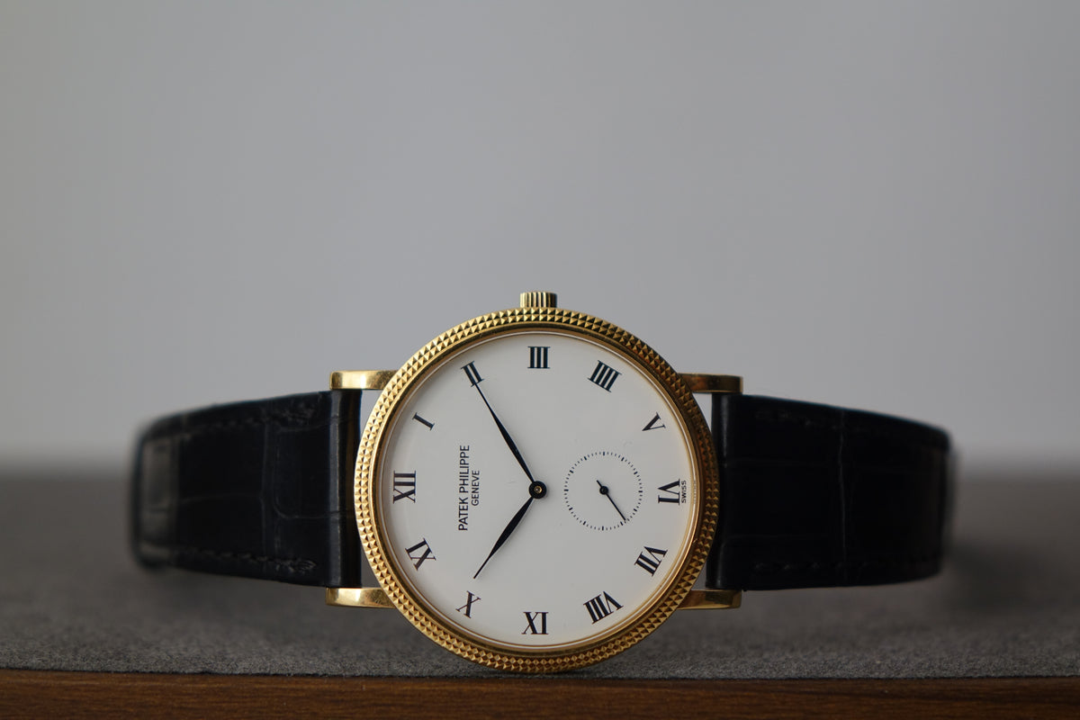 Patek Phillippe Calatrava 3919J 18k YG full set