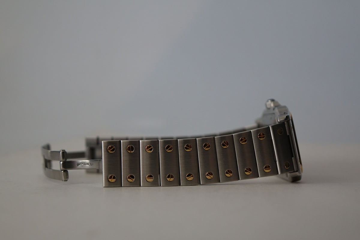 Cartier Santos Galbée 2319 Gold Indices watch only