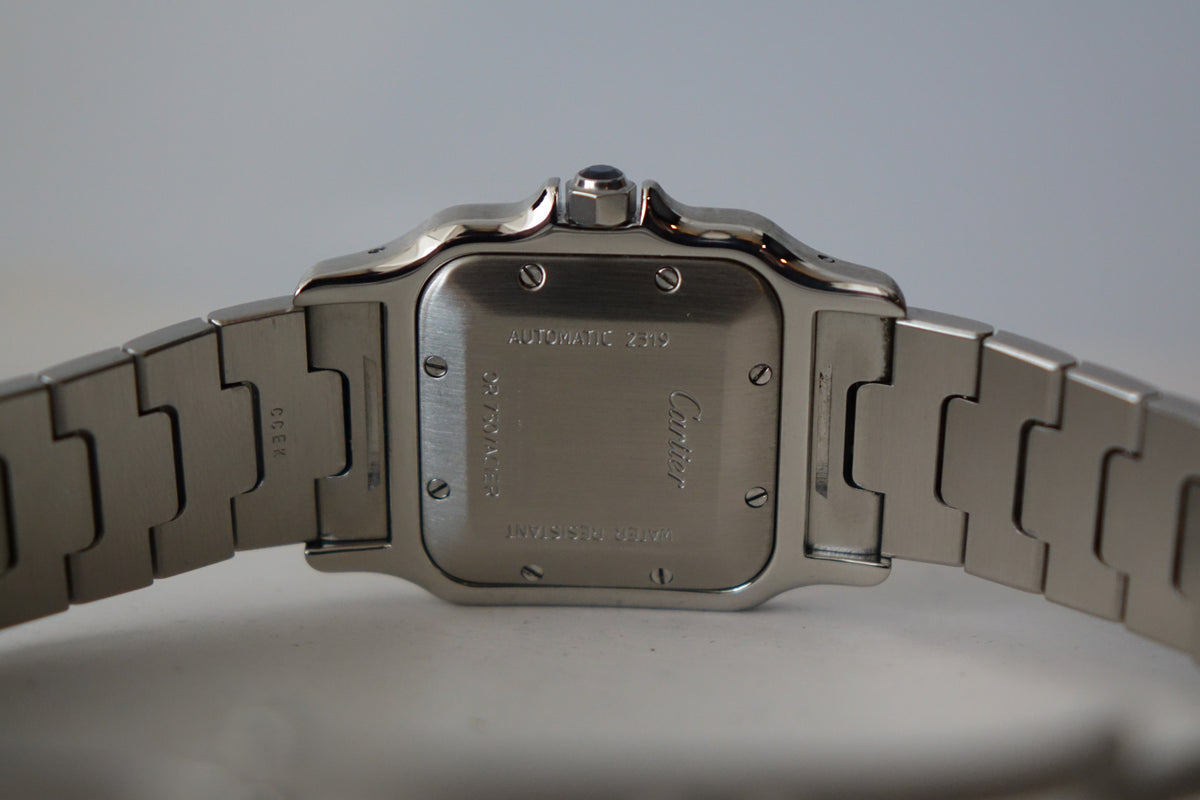 Cartier Santos Galbée 2319 Gold Indices watch only