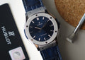Hublot Classic Fusion Titanium Blue 45 511.NX.7170.LR