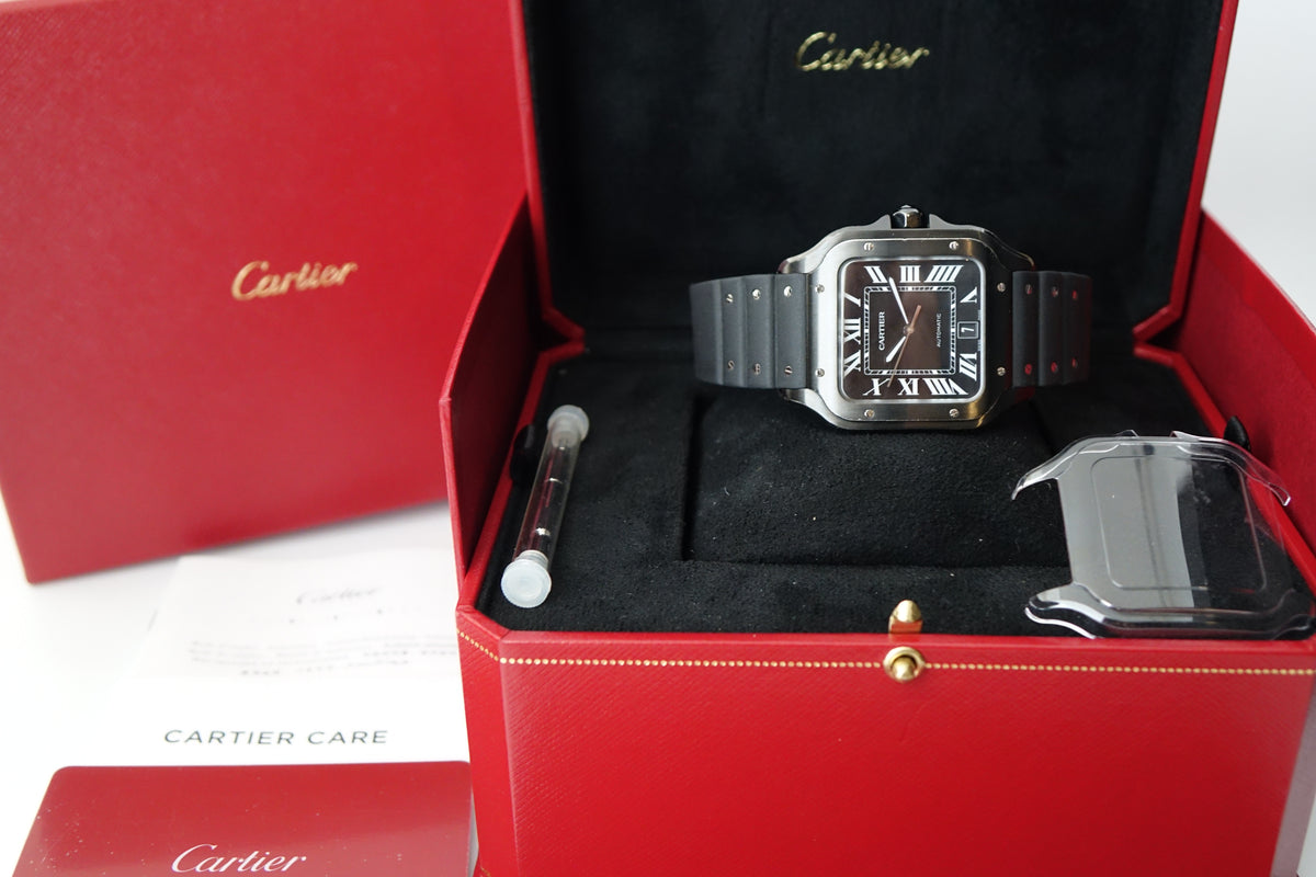 Cartier Santos Large ADLC WSSA0039 full set