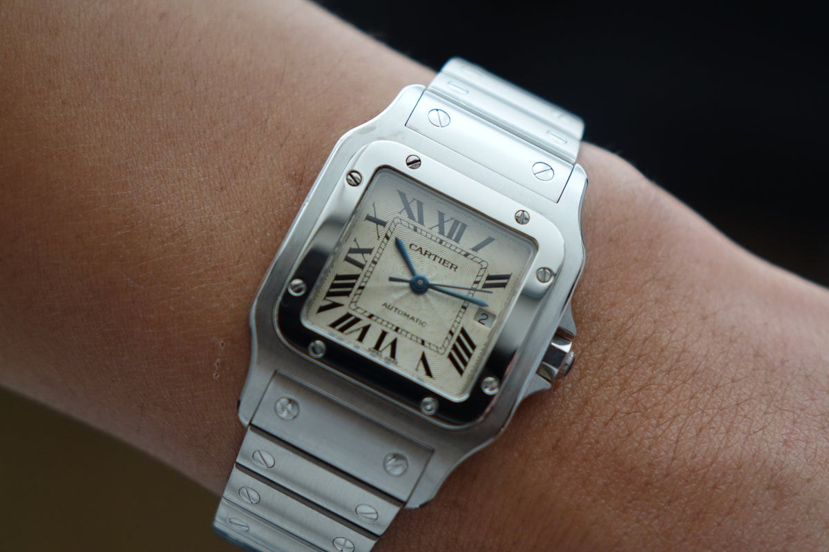 Cartier Santos Galbee 2319 SS watch only