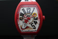 BNIB Limited edition Heatwave Red Franck Muller x #FR2 Vanguard beach Full Set